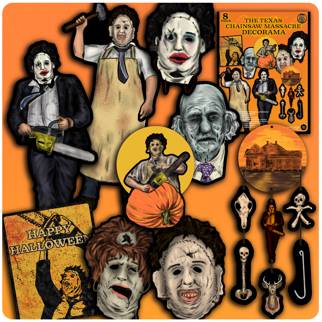 The Texas Chainsaw Massacre Inspired Decorama Collector's Set