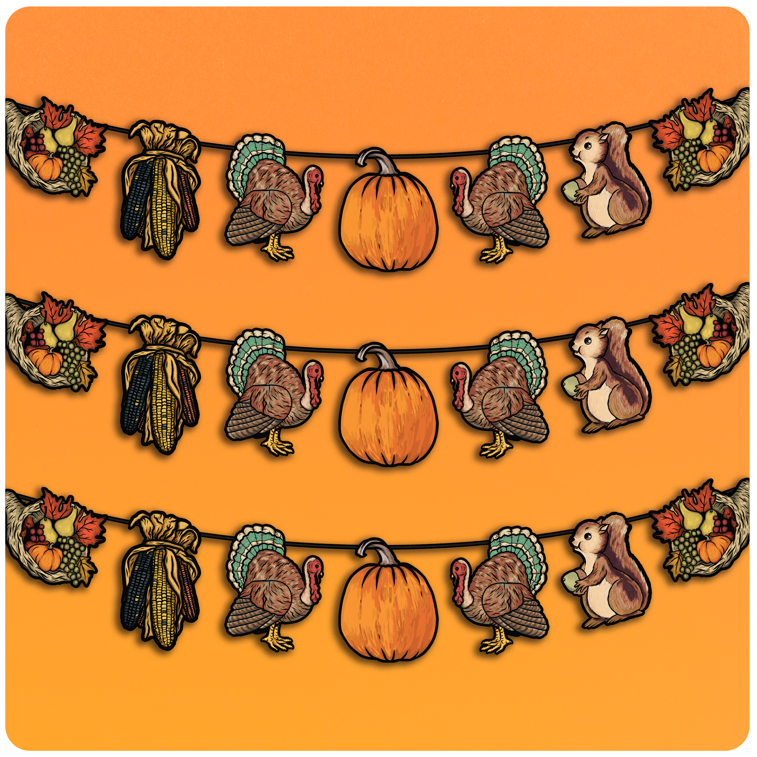 Thanksgiving Hanging Banner
