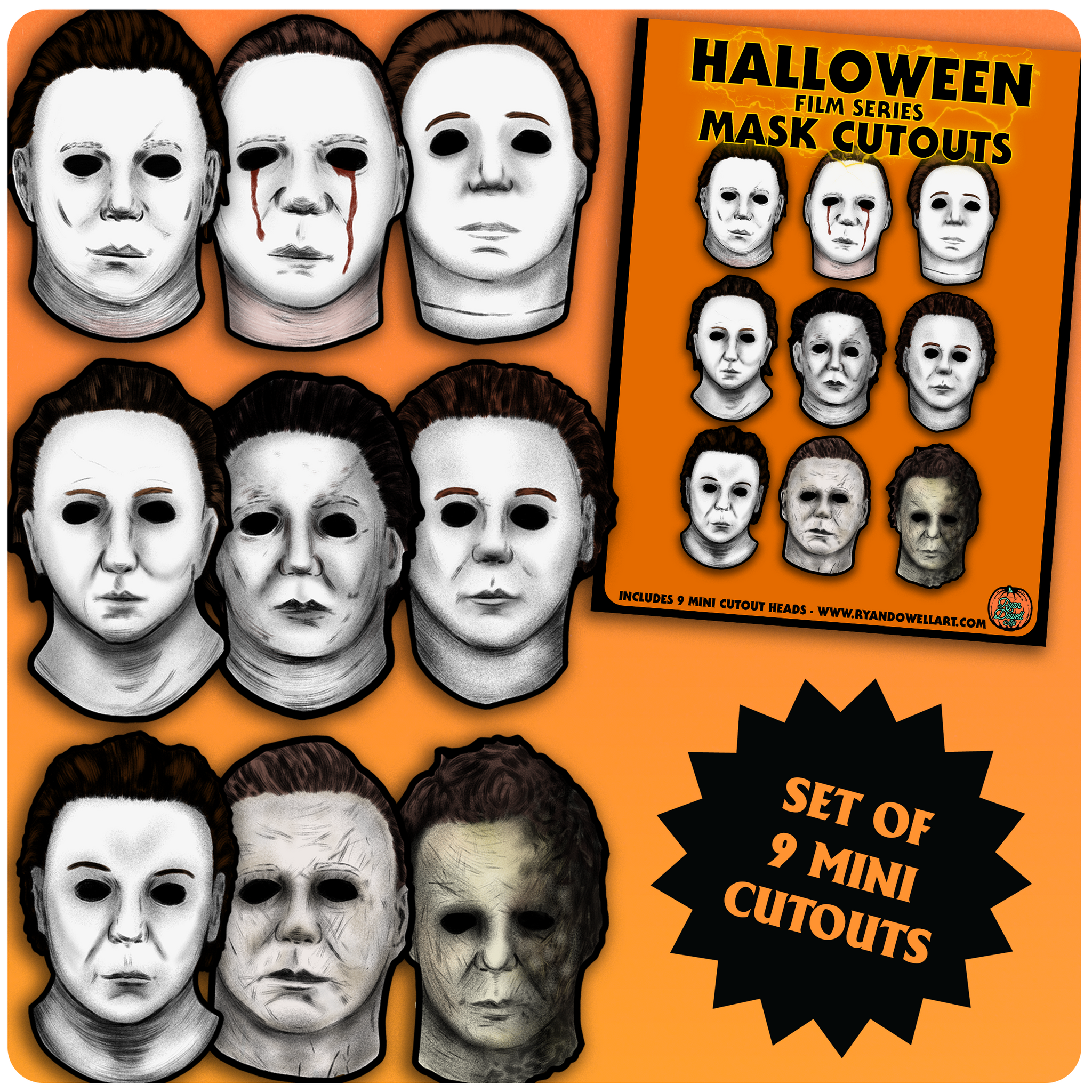 Micheal Myers store masks (bundle deal!!)