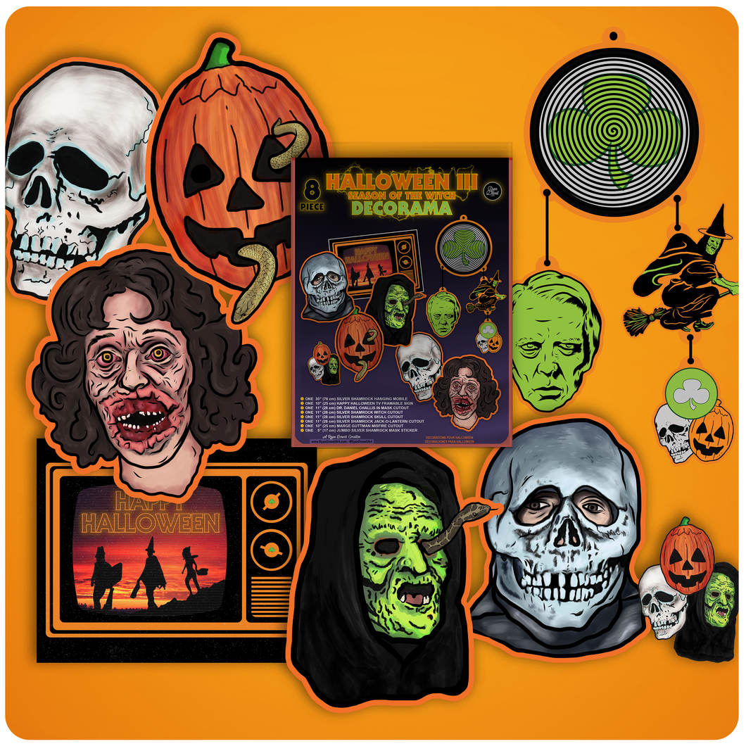 Halloween III Season of the Witch Inspired Decorama Collector's Set