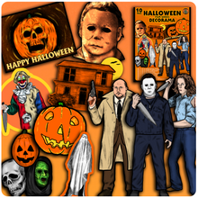 Load image into Gallery viewer, Halloween 78 Film Series Inspired Decorama Collector&#39;s Set
