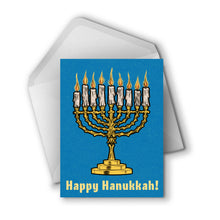 Load image into Gallery viewer, Set of 3 Retro-Inspired Hanukkah Cards
