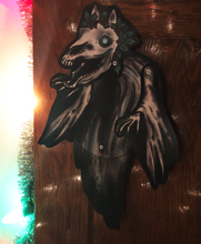 Load image into Gallery viewer, Retro Style Mari Lwyd Holiday Cutout Decoration
