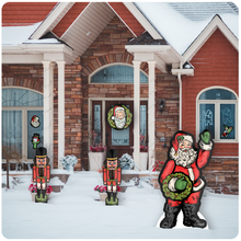 Load image into Gallery viewer, Retro Inspired Nutcracker Christmas Lawn Signs - Set of 2
