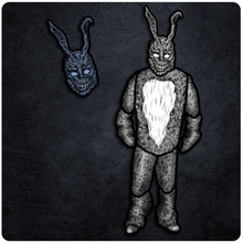 Load image into Gallery viewer, Donnie Darko Frank the Bunny Cutout &amp; Jointed Cutout Set
