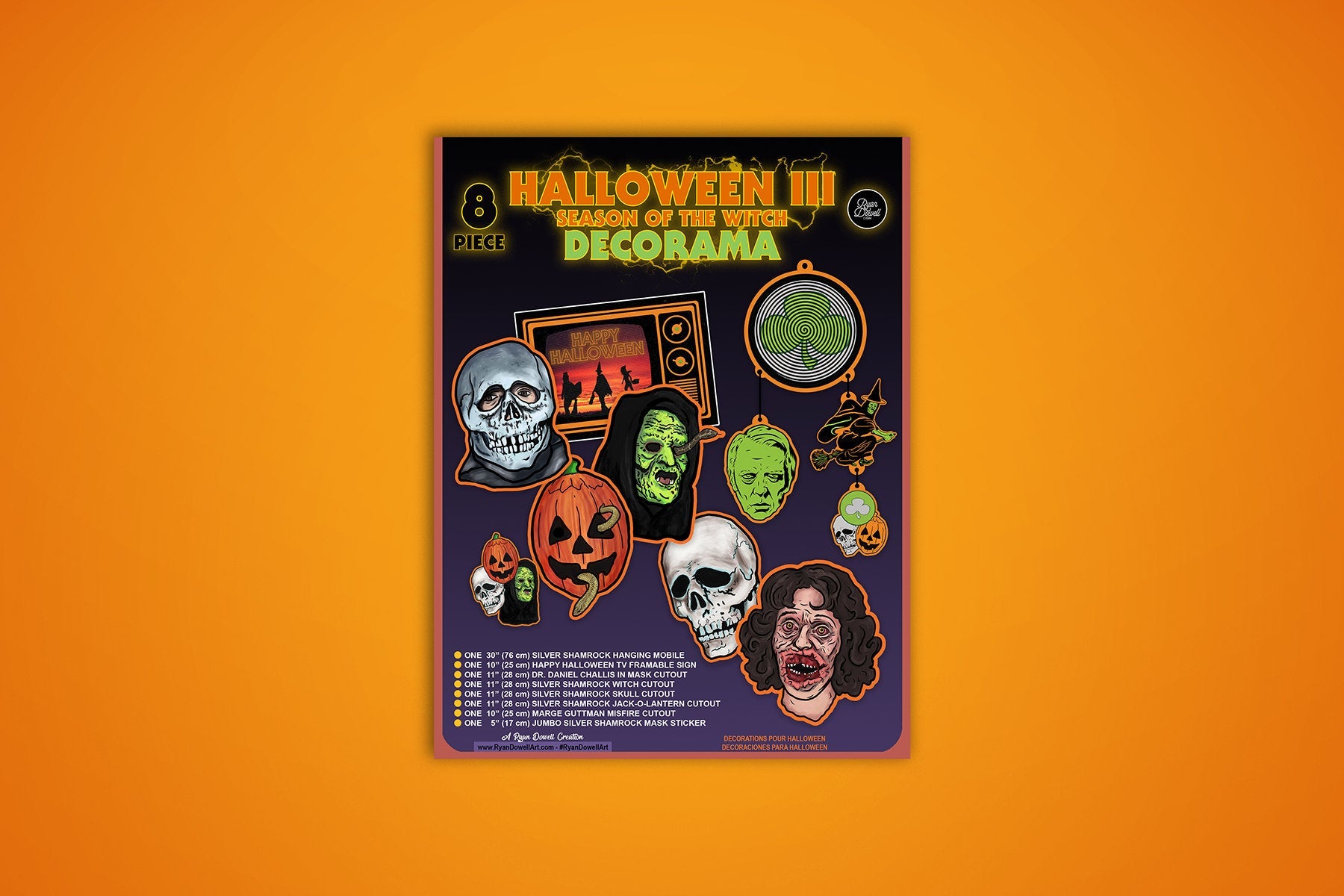 Halloween III Season of the Witch Inspired Decorama Collector's Set