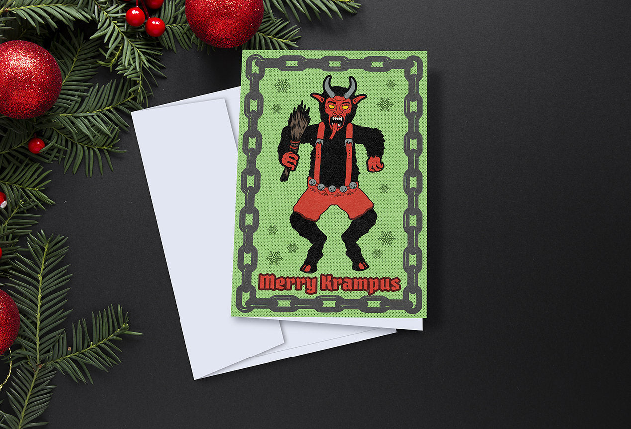 Krampus Christmas Cards